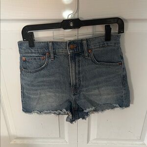 Madewell Light Blue Jean Shorts